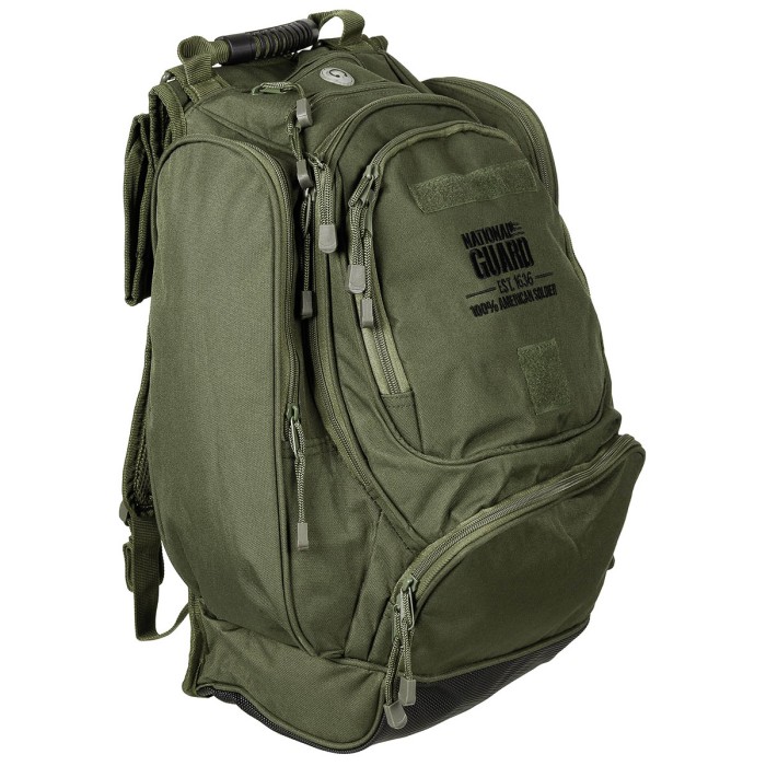 US backpack with zipper